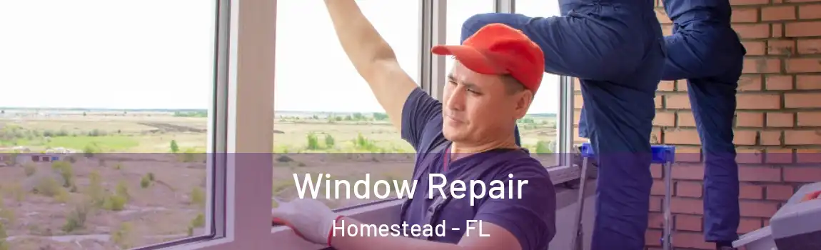  Window Repair Homestead - FL
